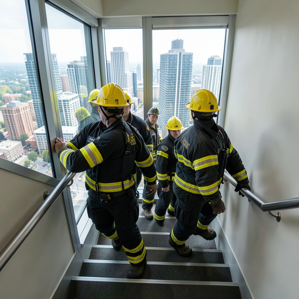 Oxfordshire firefighters climb 110 floors in Atlanta to mark 25 years since 9/11